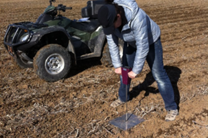 Caractérisation de la compaction dans les champs agricoles à partir de données de pénétrométrie